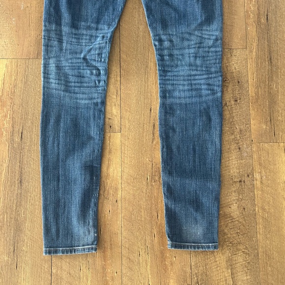 Express Mia Mid Rise Legging Jeans Size 0R Stretch Skinny - Picture 7 of 8